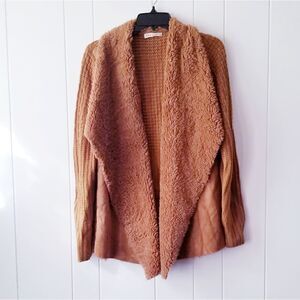 Retrology Women's brown Cardigan / Jacket Size XS